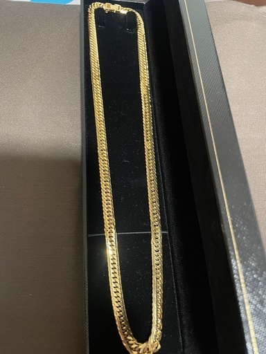 喜平ネックレス　K18 Mカットトリプル　品質保証書付き