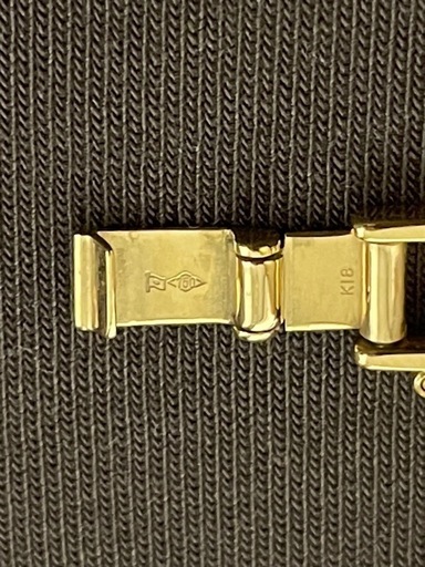 喜平ネックレス　K18 Mカットトリプル　品質保証書付き