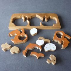 三猿パズルの画像