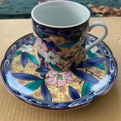 古伊万里コーヒーセット未使用の画像