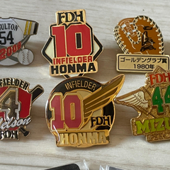ソフトバンクホークス　ピンバッジ　まとめの画像