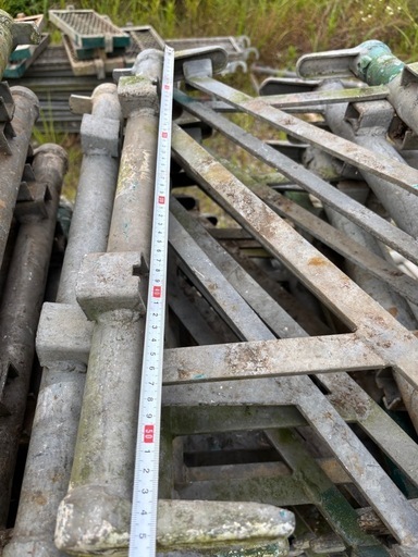 クサビBタイプ ブラケット中古品　足場 枠組み 単管 DIY 足場板 仮囲い 解体20本セット