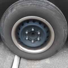 ハイエース 純正 アルミホイールの中古が安い！激安で譲ります