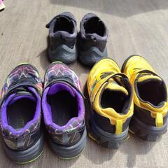 スニーカー3点21.5cm、22.0cmの画像