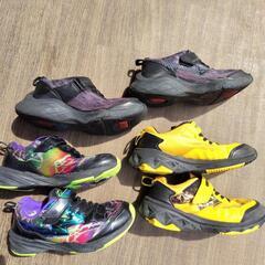 スニーカー3点21.5cm、22.0cmの画像