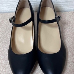 【女性用】ブラックハイヒール　22.5cm  の画像