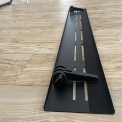 無料　テレビ上ラック 工具不要で取り付け 耐荷重6kg 天板幅90cm GH-DTBA03の画像