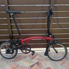 TakuTaku専用]Brompton M6L 2022年式 ブラック＆レッド ブロンプトン