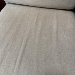 【受け渡し決定】無印良品リビングでもダイニングでもつかえるソファチェア の画像