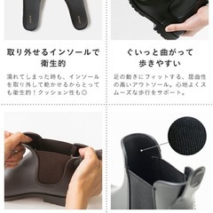 アウトレットシューズのレインブーツ　長靴の画像