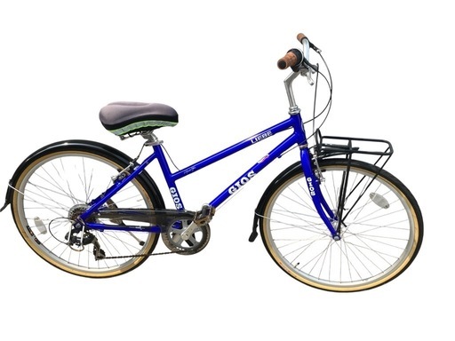 【白子ポン酢】クロスバイク　26インチ　7段変速