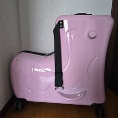 子供が座れるスーツケース