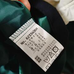 （話し中）グリーン　パーティドレスの画像