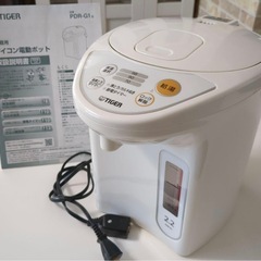 TIGER タイガー　マイコン電動ポット 