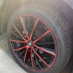 245/40r19 タイヤホイールセット2025年製造レアマイスターの画像