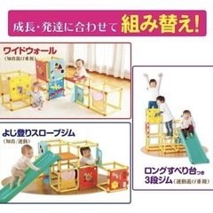 知育アスレチックジャングルジムの画像