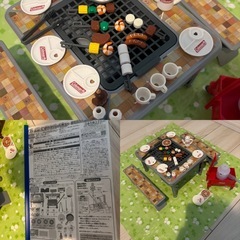 リカちゃん　ショッピングパーク＆バーベキューセットの画像