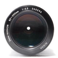 Nikon NIKKOR 80-200mm 1:4.5 動作良好♡外観良品の画像