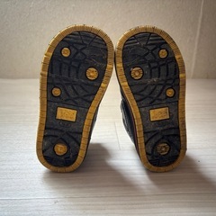 【数回の着用】Lee 16.0cm スニーカー　ブラックの画像