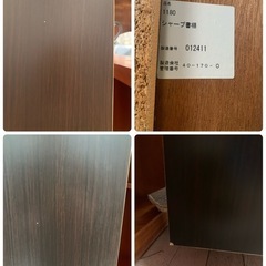 本棚　収納　食器棚　スライドの画像