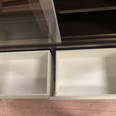 本棚　収納　食器棚　スライドの画像