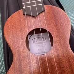 KIWAYA KSU-1 ウクレレ 本体 専用ケース付きの画像