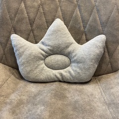 ⭐️ベビー枕⭐️クラウン グレーの画像
