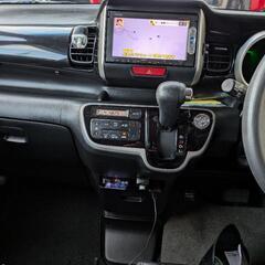 ❄【車検取立て4駆24年N-Boxカスタム4WD】左パワスラ★直ぐ乗れますの画像