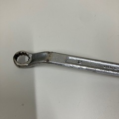 2507-041 DAIE 14mm,12mmメガネレンチ 中古の画像