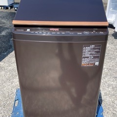 縦型洗濯乾燥機 ZABOON（ザブーン） グレインブラウン AW-10VH1-T