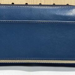 COACH コーチ　メンズ ラウンドファスナー 長財布　F74378　ネイビーの画像