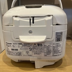 【急募7月15.18.19.20引渡し希望】 Panasonicジャー炊飯器の画像