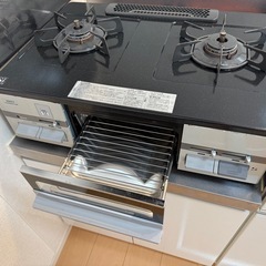 IPK61⭐️美中古⭐️ノーリツ　水なし片面焼きグリル  LPガス用　2019年製💁の画像