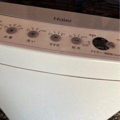 取引決定しました洗濯機