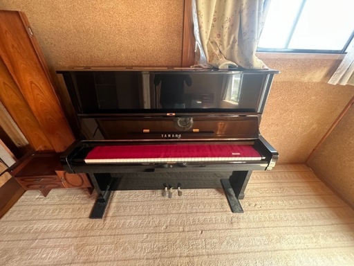 YAMAHAアップライトピアノU2H (宮城県の解体屋) 太子堂の鍵盤