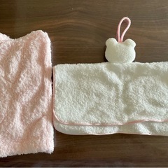 ミキハウスバスミトン、ハンドタオルの画像