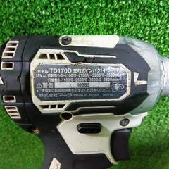マキタ TD170DZ 充電式インパクトドライバー 本体のみ 18v makita【市川行徳店】【店頭取引限定】【中古】管理番号：ITI7C3PHX4EQの画像