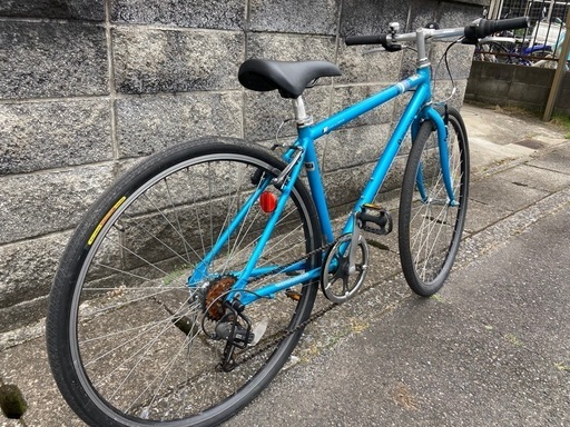 クロスバイク】ルノー製❗️軽量アルミフレーム❗️700x35c 6段変速