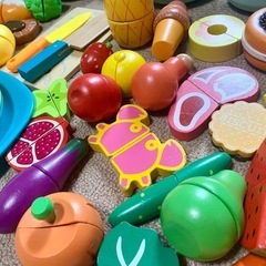 木製　マグネット　ハローキティー　キッチン　おままごと　流し台　厨房　大量の画像