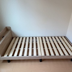 KG39⭐️美品⭐️シングルベッド　マットレス付き🙋‍♀️の画像