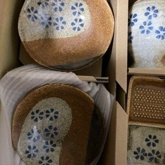 翠泉　SUISEN. 古窯　天ぷら揃　食器　しゃぶしゃぶ　セットの画像