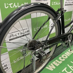 【成約済】【No.177】特価‼︎整備済‼︎6段ギア&オートライト/26インチ自転車/ブラックの画像