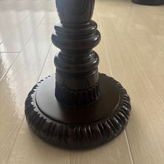 ミニサイドテーブル アンティークテーブルの画像