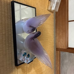 ガラスの置物