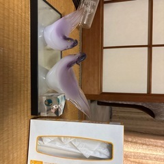 ガラスの置物の画像