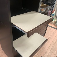 松田家具　レンジボード　食器棚の画像
