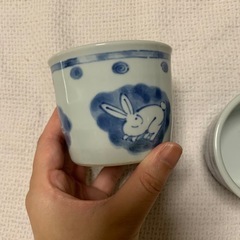 【新品未使用】うさぎのコーヒーカップセットの画像