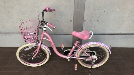 大阪市内で手渡し限定です！⚠️　子供　自転車　メゾピアノ　18インチ 大阪市内で手渡し限定です！⚠️ 子供 自転車 メゾピアノ 18