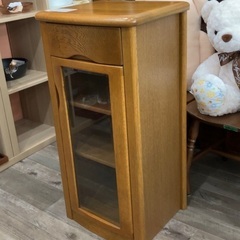 電話台 収納棚 浜本工芸【D04】の画像