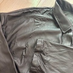 合皮ジャケットの画像